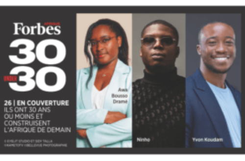 Article : Forbes : Le Togolais Yvon KOUDAM dans le classement 2023 de Forbes Afrique 30 Under 30